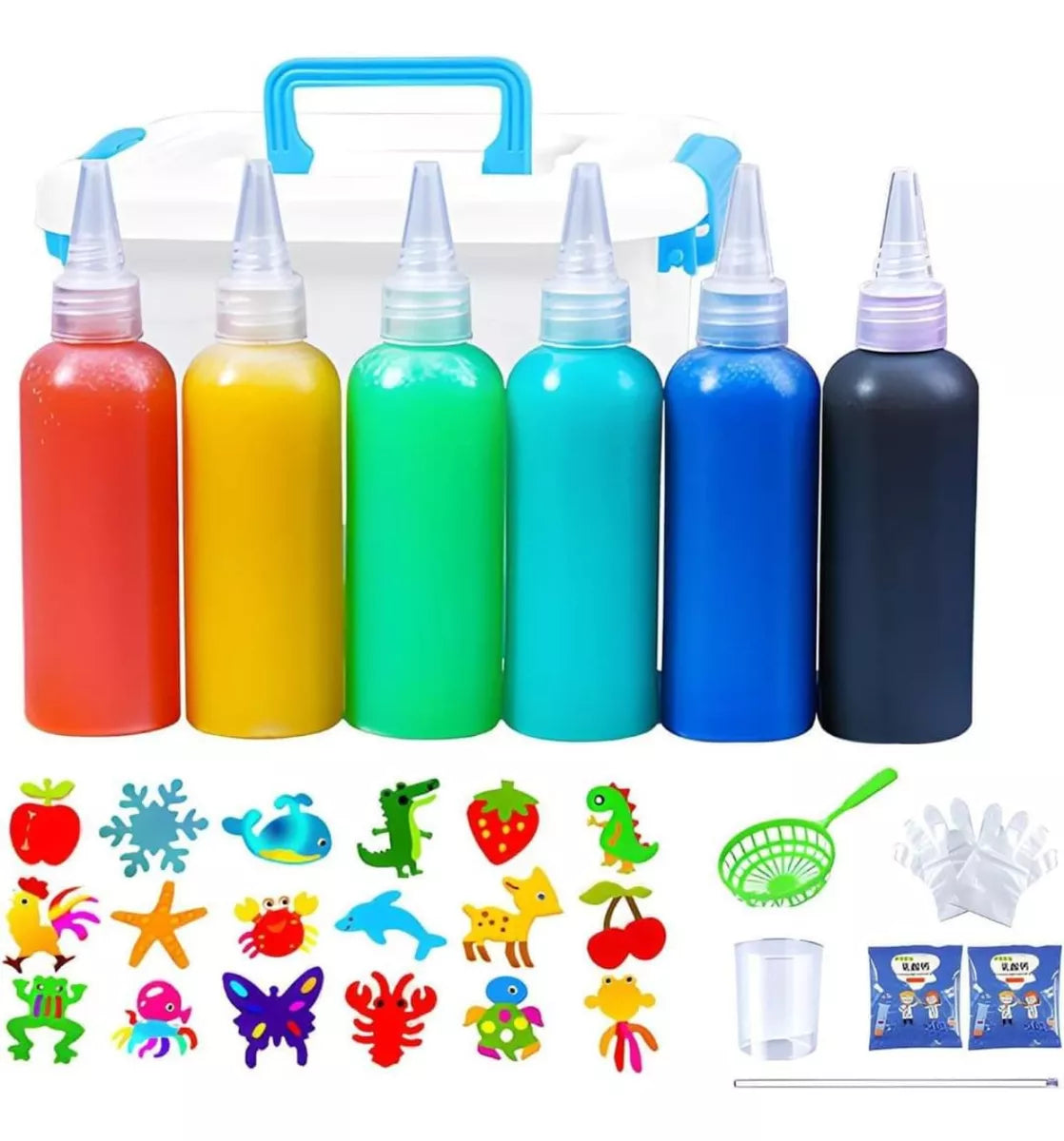 Kit Elfo De Agua Mágico 12 Colores 60 ml
