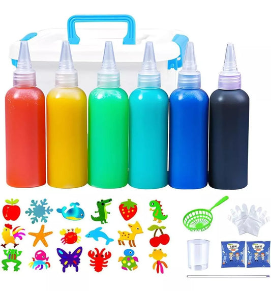 Kit Elfo De Agua Mágico 12 Colores 60 ml